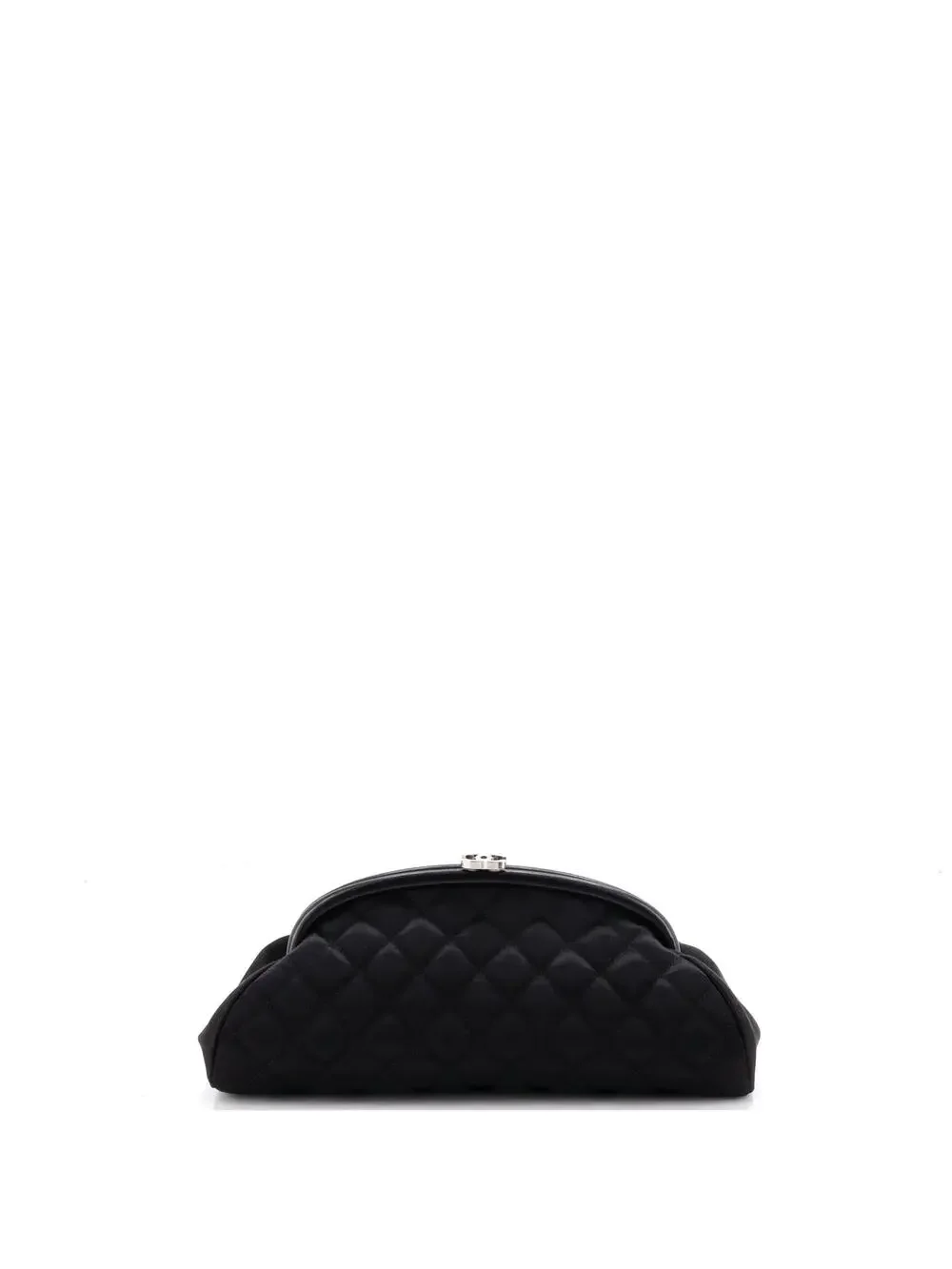 Chanel Timeless Clutch Quilted Satin #324648C19B